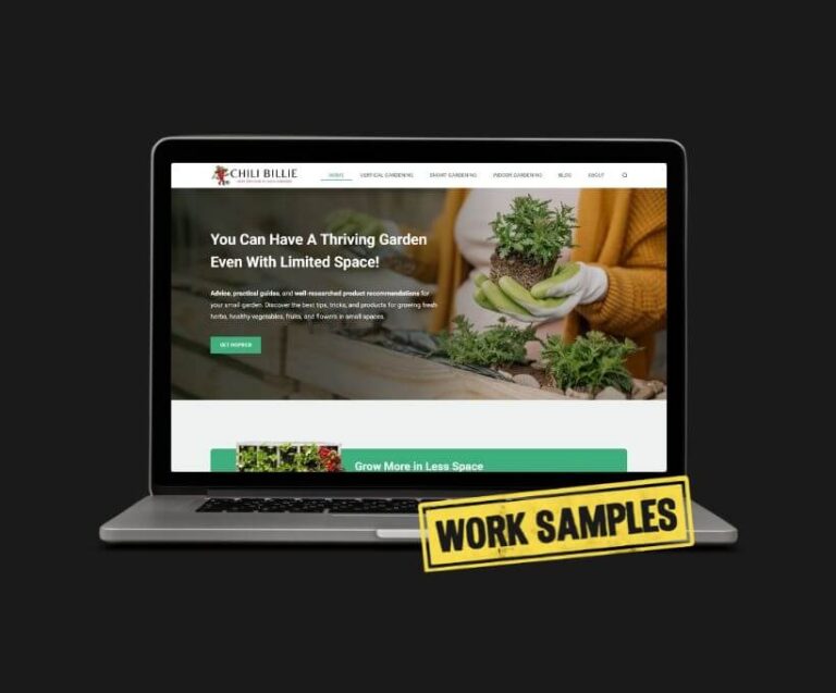 Chili Billie Website Laptop Featured Image